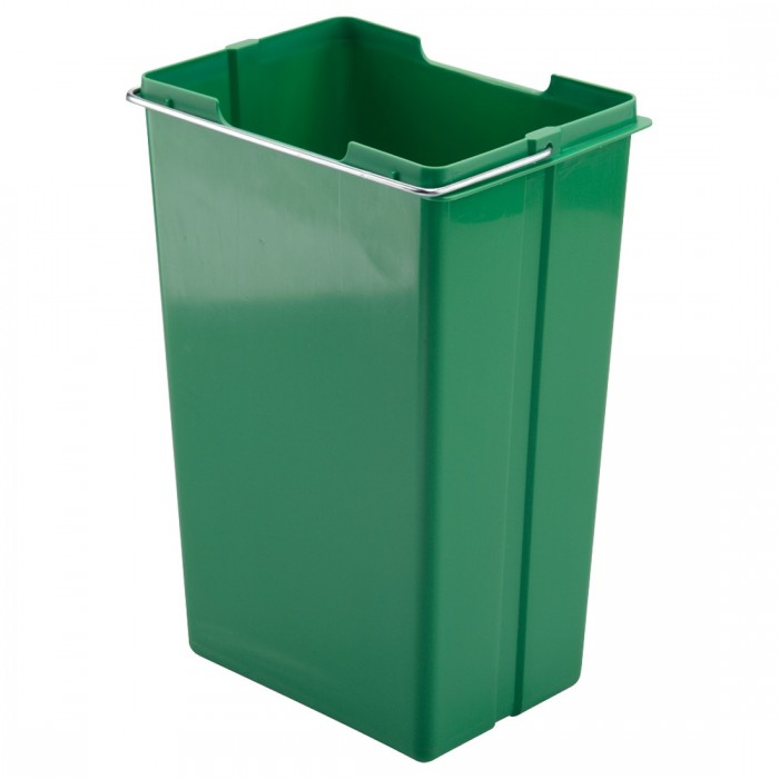 Door-mounted automatic opening trash can RING, 11qt (10lt) bin